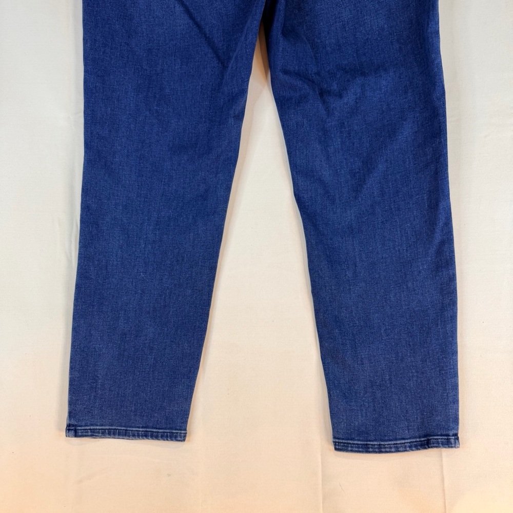 UNIVERSAL STANDARD Women’s Size 14 Denim Jeans Ankle Mid Rise Fit Stretch - Picture 9 of 12